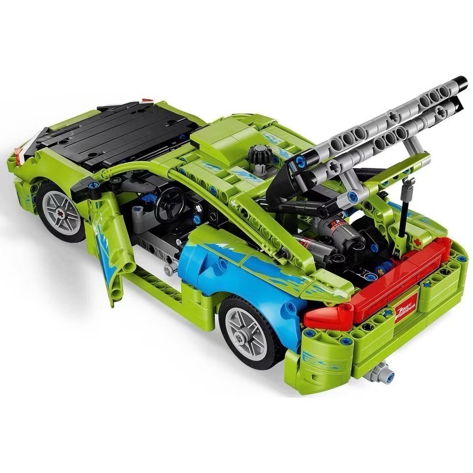 《屁桃柑仔店》現貨LEGO 42229 玩命關頭 保羅沃克 三菱Mitsubishi Eclipse 日蝕 科技系列-細節圖7