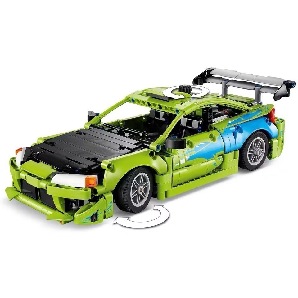《屁桃柑仔店》現貨LEGO 42229 玩命關頭 保羅沃克 三菱Mitsubishi Eclipse 日蝕 科技系列-細節圖8