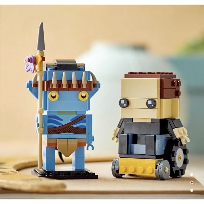 《屁桃柑仔店》現貨LEGO 40554 傑克與阿凡達形態 大頭系列-細節圖2