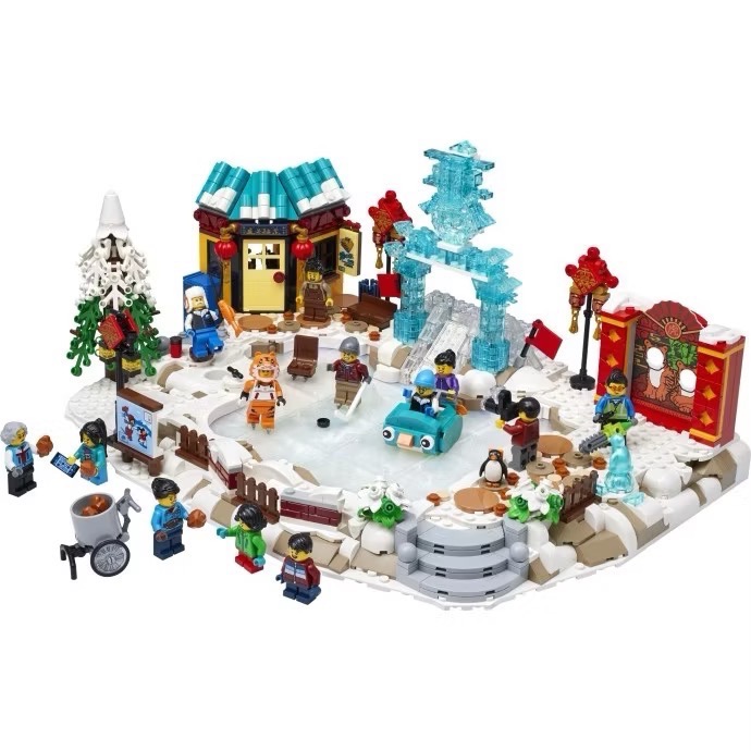 《屁桃柑仔店》現貨LEGO 80109 新春冰上遊-細節圖3
