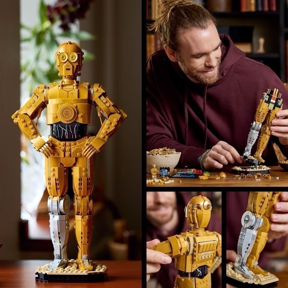 《屁桃柑仔店》現貨LEGO 75398 C-3PO-星際大戰系列-細節圖4