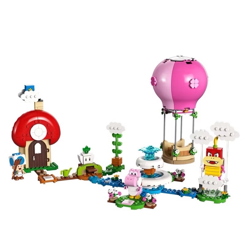 《屁桃柑仔店》現貨LEGO 71419 碧姬公主的花園熱氣球-細節圖3