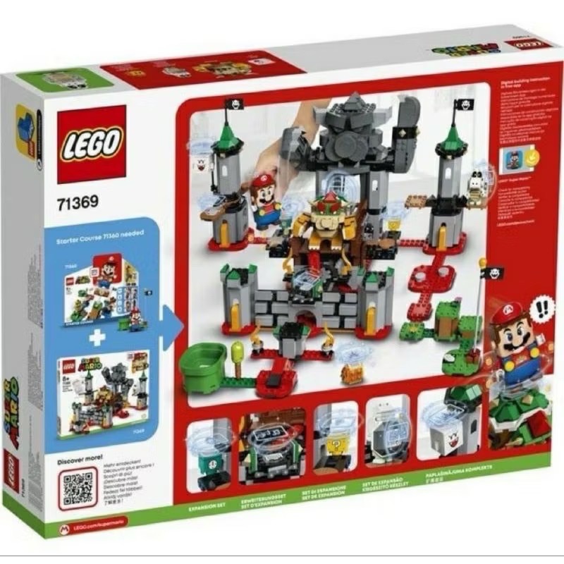 《屁桃柑仔店》現貨LEGO 71369 庫巴魔王的城堡對決-瑪利歐系列-細節圖2