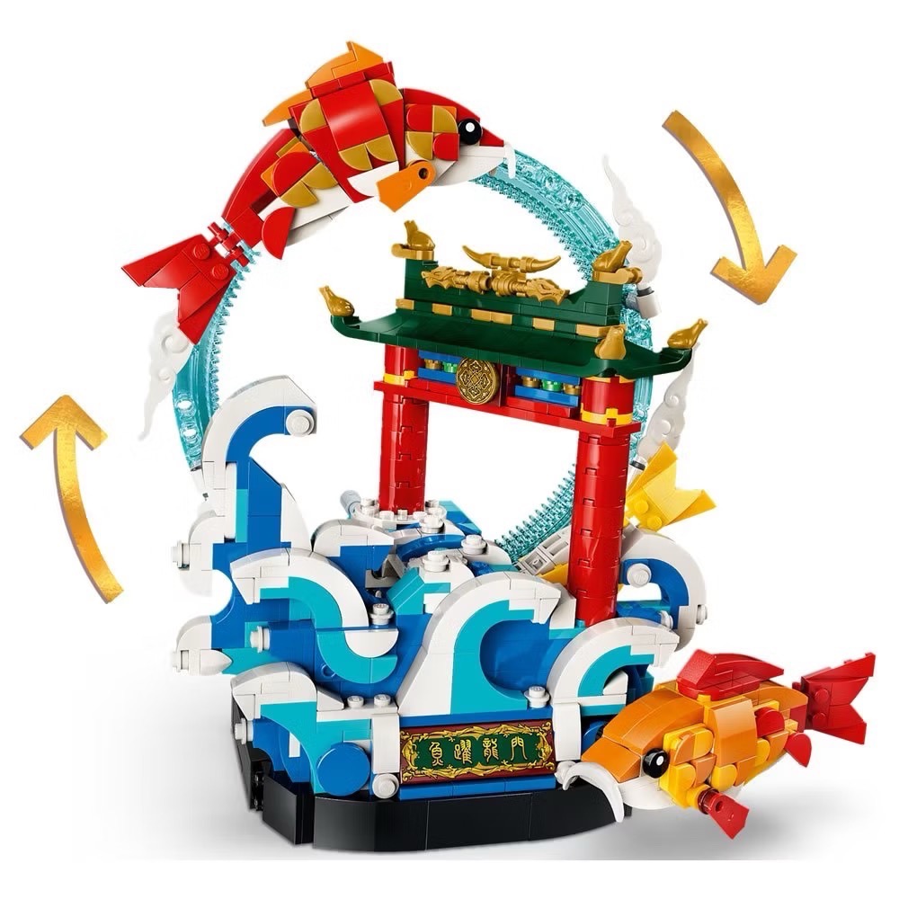 《屁桃柑仔店》現貨LEGO 80120 魚躍龍門-節慶系列-細節圖5