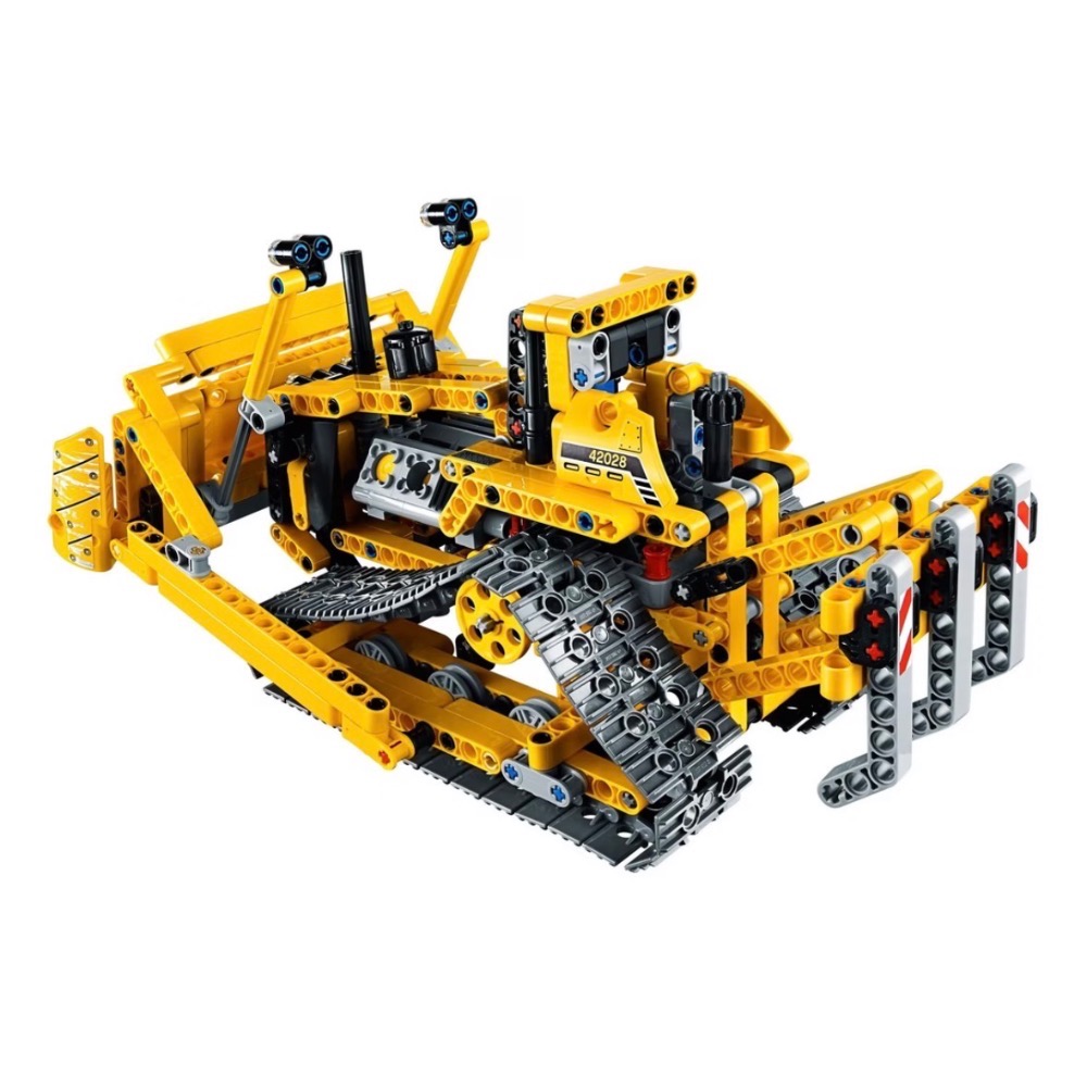 《屁桃柑仔店》現貨LEGO 42028  推土機-細節圖3