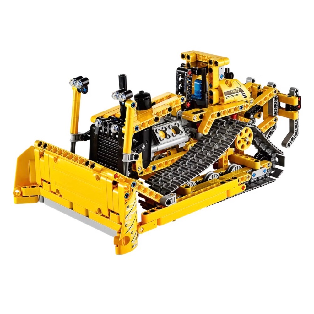 《屁桃柑仔店》現貨LEGO 42028  推土機-細節圖7