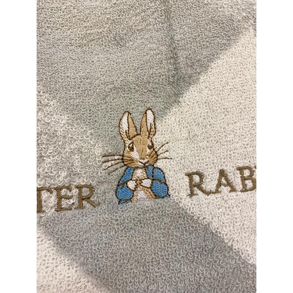 現貨💕夏天 玩水 沙灘🏖️Peter Rabbit彼得兔刺繡鑽石💎大浴巾 沙灘巾PR127Y7-細節圖3