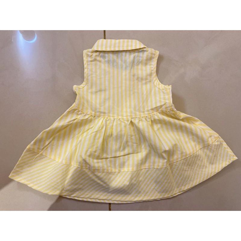 現貨💕TOMMY HILFIGER 女寶無袖上衣洋裝 12M-細節圖2