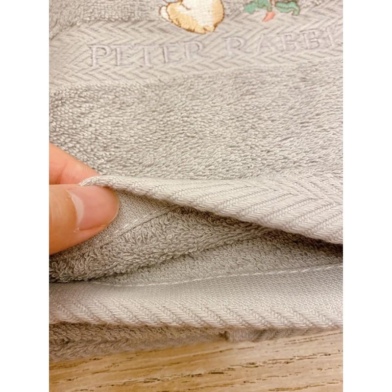 現貨💕質感爆棚Peter Rabbir彼得兔梳棉精繡浴巾 沙灘巾 毛巾大浴巾 PR20111-BT-細節圖5