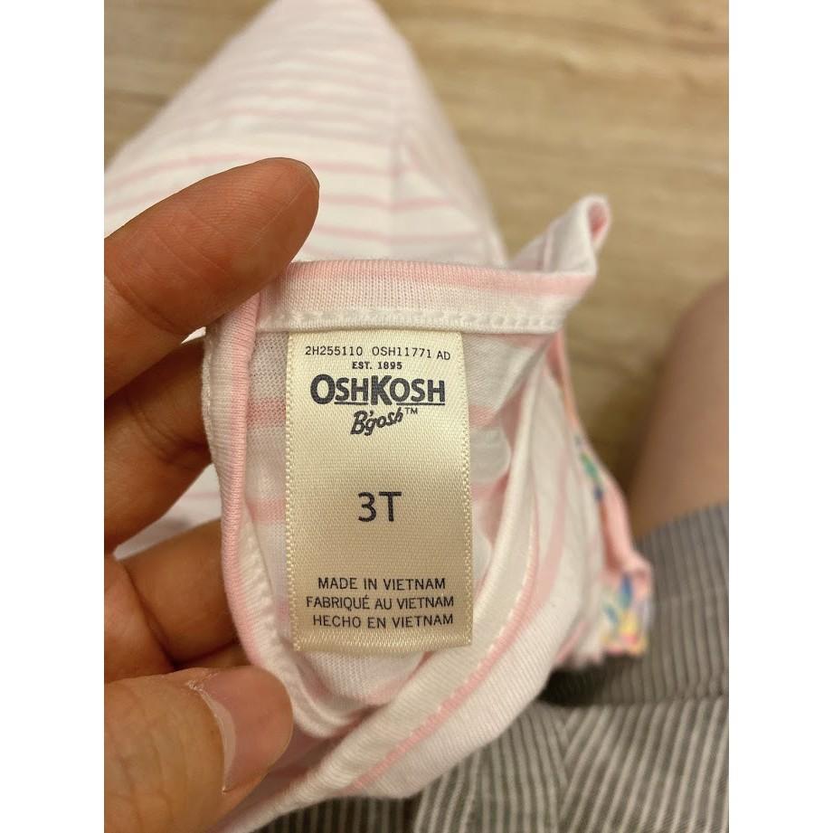 現貨💕OSHKOSH 蝴蝶袖小碎花上衣 3T-細節圖2