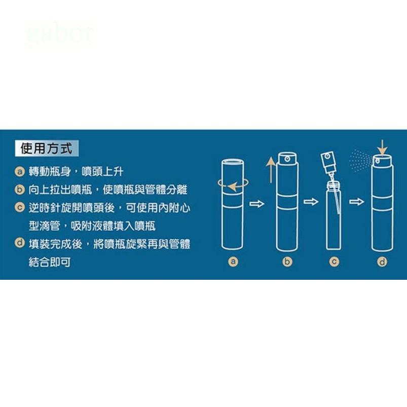 【現貨】 妙管家 玻璃旋轉式噴霧分裝瓶10ml HK-2310-細節圖2