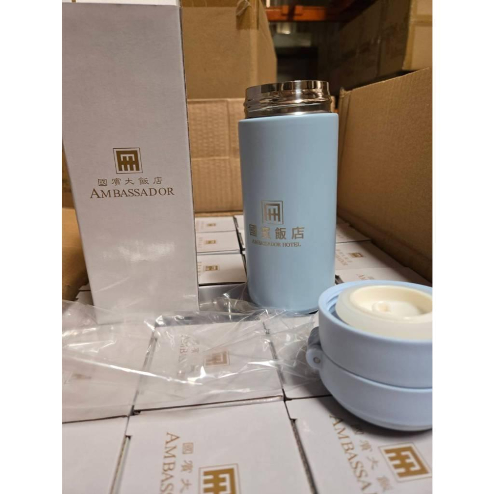 【現貨】國賓飯店 彈跳 保溫杯 320ML 咖啡杯 304不銹鋼 內膽 保溫杯 水杯 保溫瓶 1入-細節圖5