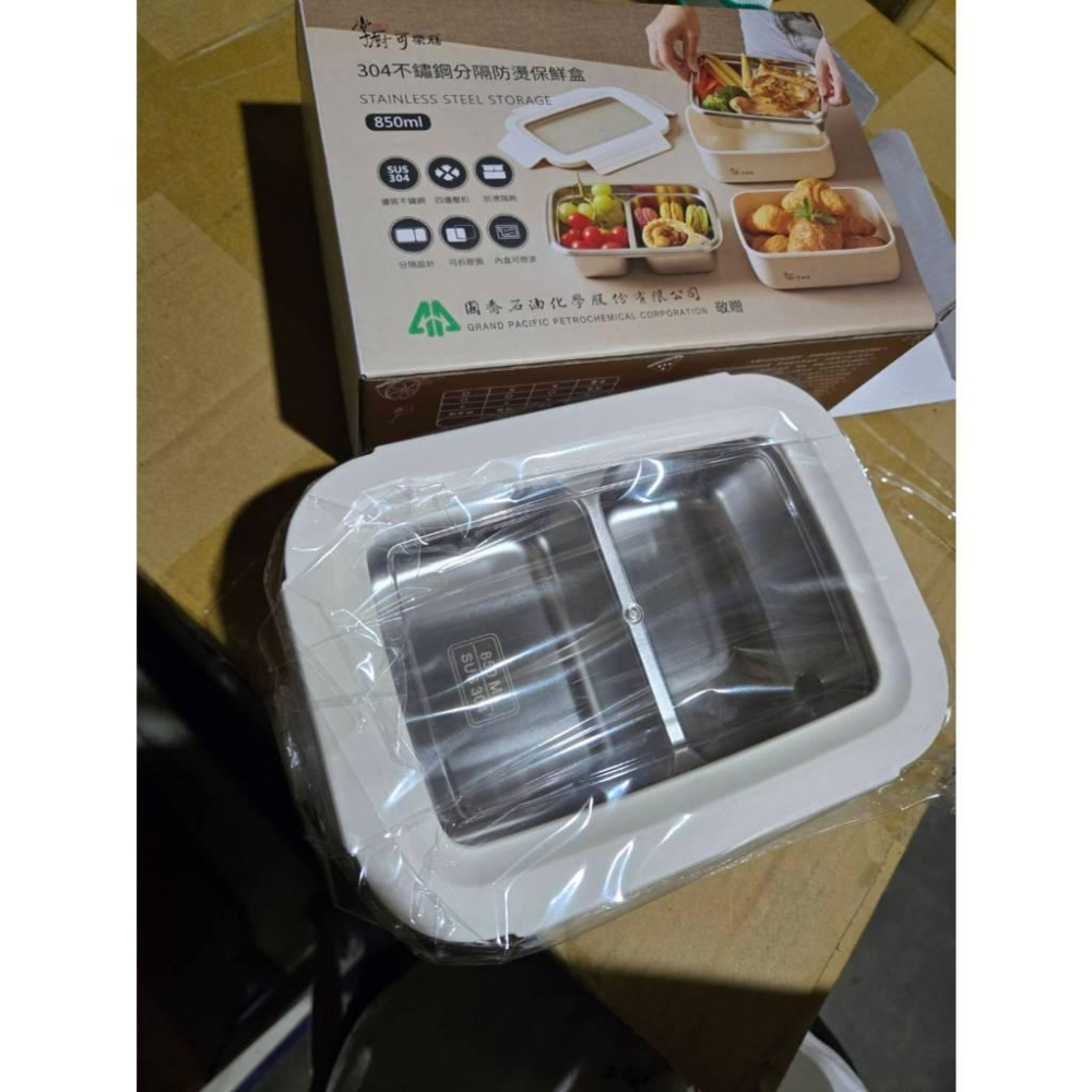 【現貨】 掌廚可樂膳 304不鏽鋼保鮮餐盒 分隔設計 國喬 防燙便當盒 餐具 廚房必備 食品級餐盒-細節圖4