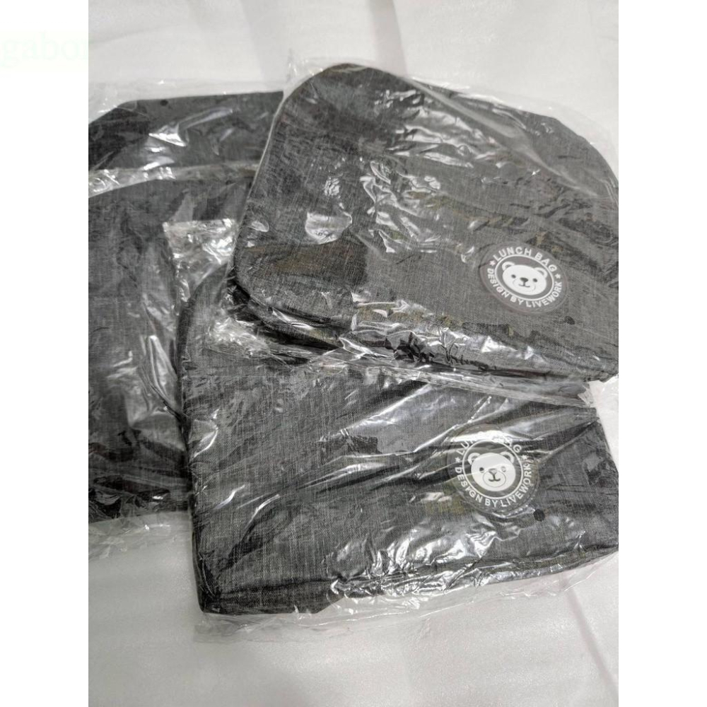 【現貨】小熊便當袋 保溫袋 保溫便當袋 便當袋 手提袋 手提便當袋 學生便當袋-細節圖5