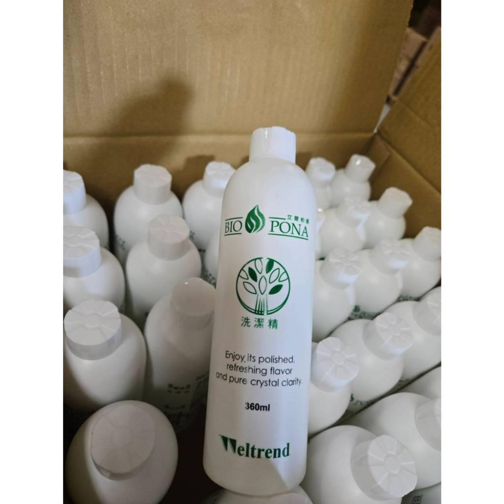 【現貨】 超好洗 BIO PONA 艾爾柏娜 洗潔劑 洗碗精360ml-細節圖5