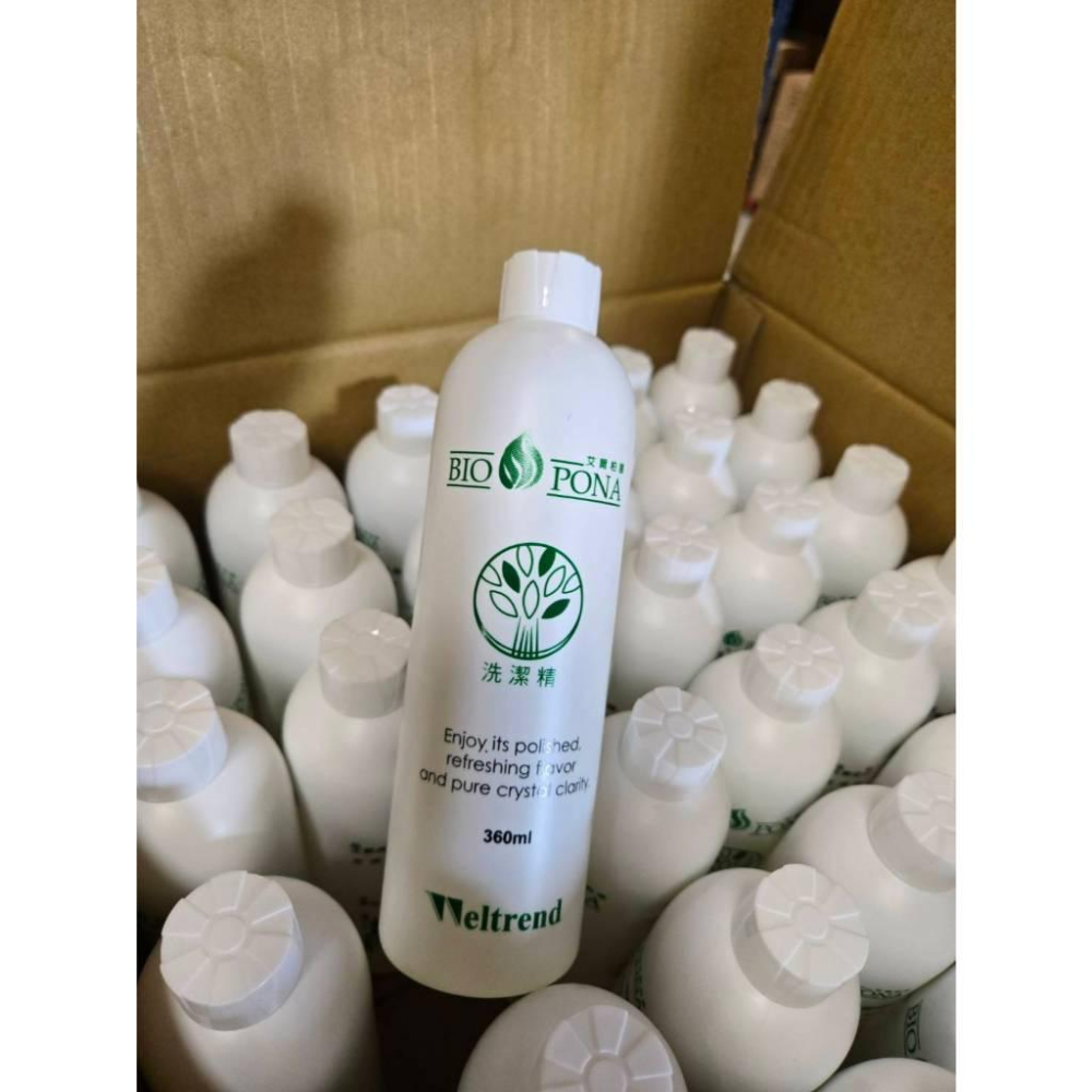 【現貨】  BIO PONA 艾爾柏娜 洗潔劑 洗碗精360ml-細節圖2