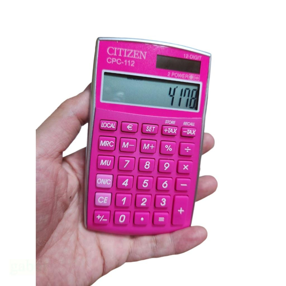 【現貨】太陽能 一手掌握 口袋型計算機 方便攜帶 計算機 金寶電子 超薄計算機 易於攜帶 口袋型-細節圖2