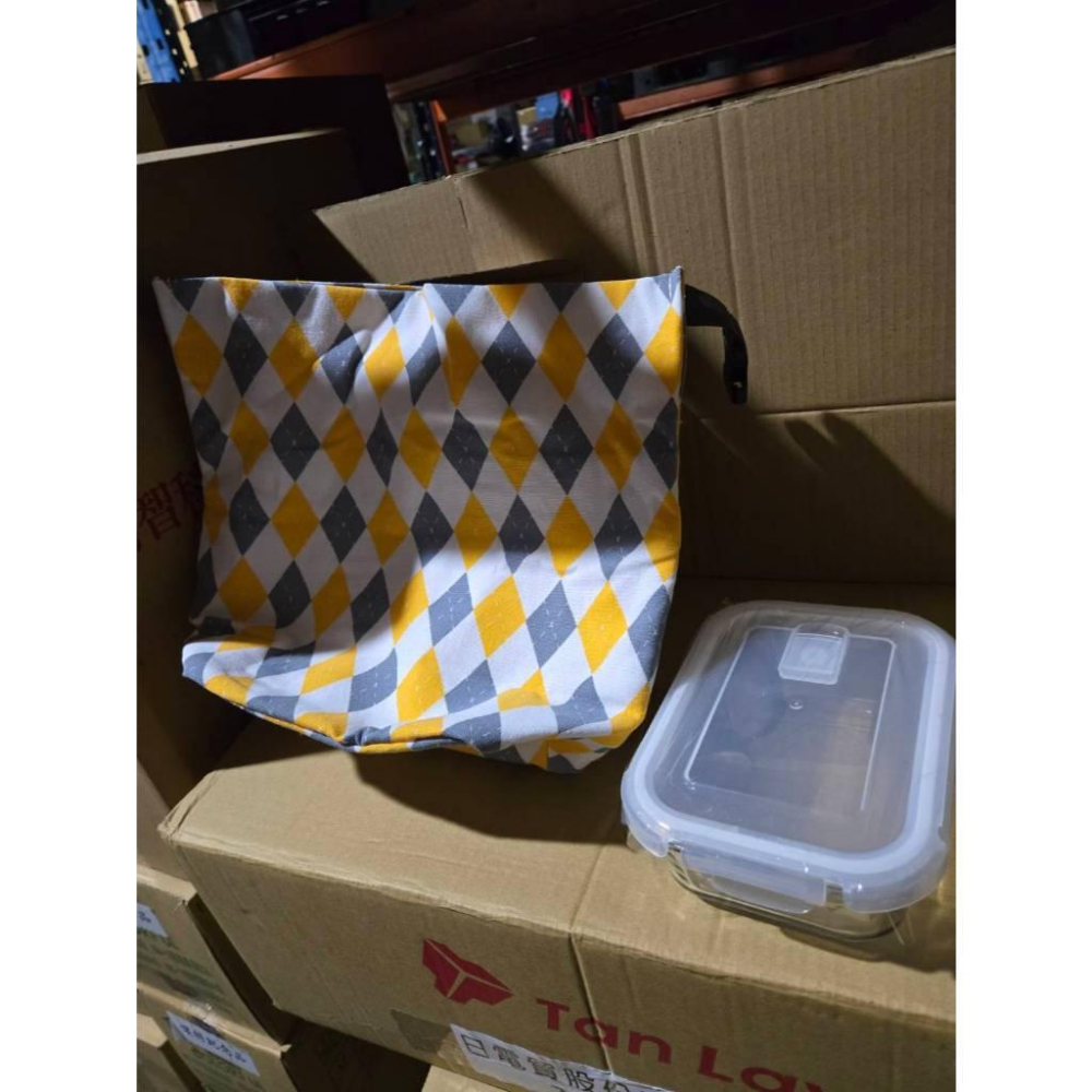 【現貨】 永豐金 金元包紀念品 保溫便當袋 650ml 玻璃便當盒 耐熱400度 股東會限定 午餐便當組 禮盒-細節圖6