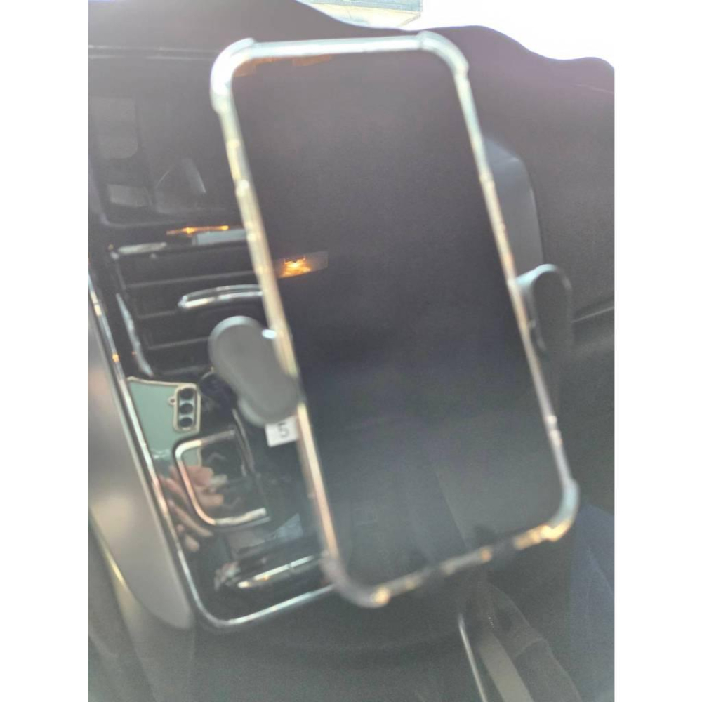 【現貨】出風口手機支架 車用手機架 不擋風口 通用車載手機支架 汽車用導航支架 車上手機架-細節圖3