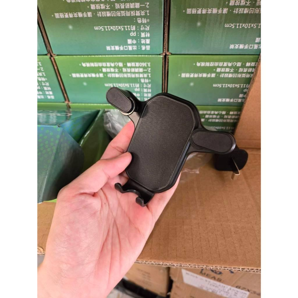 【現貨】出風口手機支架 車用手機架 不擋風口 通用車載手機支架 汽車用導航支架 車上手機架-細節圖6