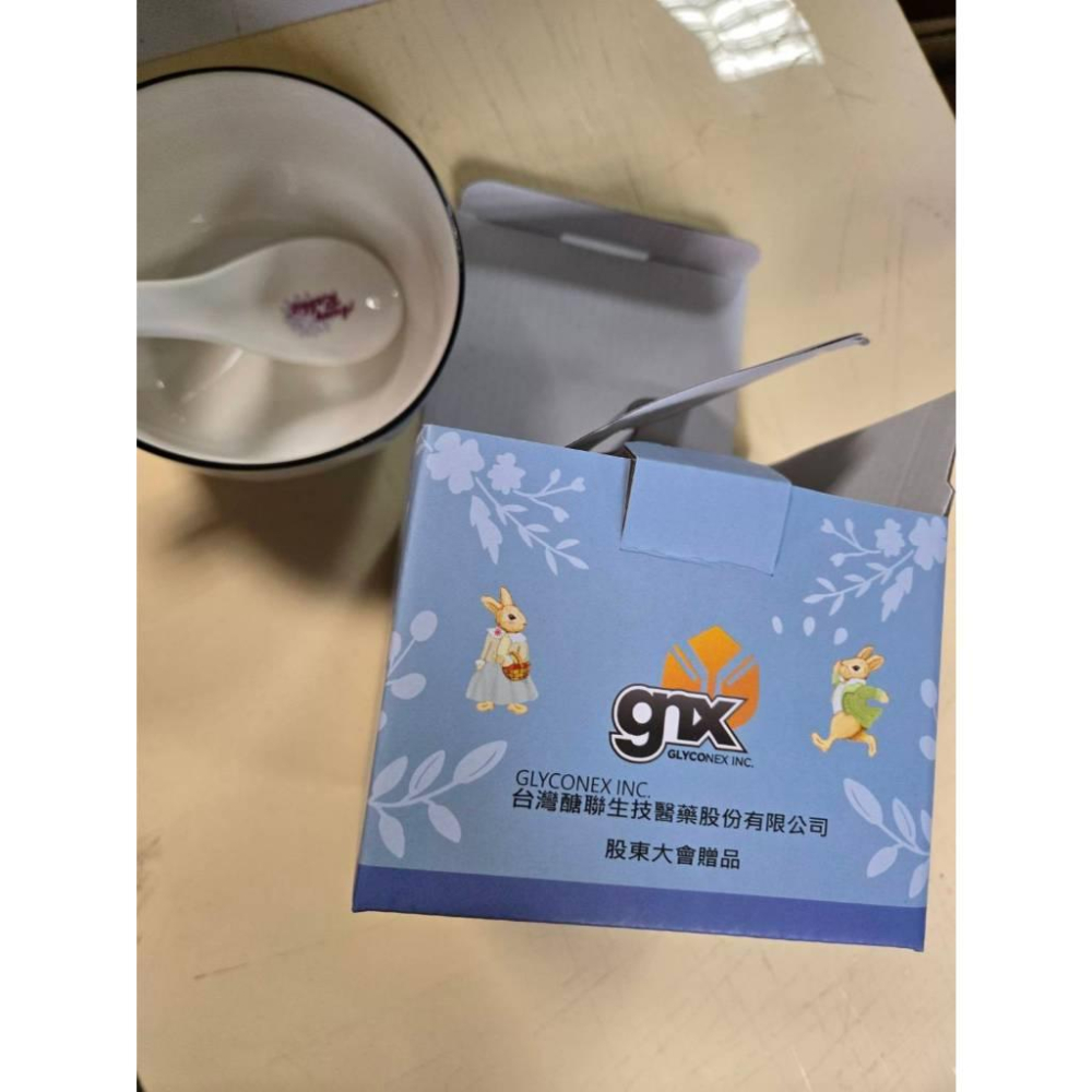 【現貨】安妮兔方型一碗一匙 醣聯-細節圖5
