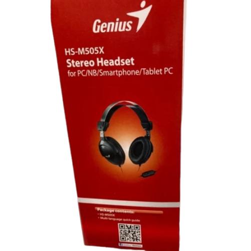 【現貨】有麥克風 頭戴式耳機 耳罩式耳機 HS-M505X 有線耳機-細節圖3