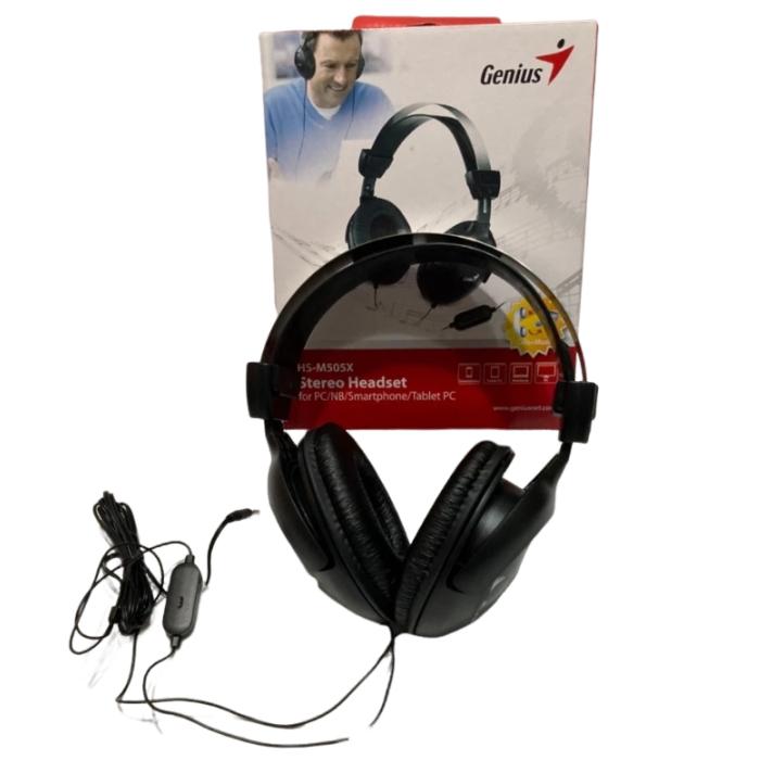 【現貨】有麥克風 頭戴式耳機 耳罩式耳機 HS-M505X 有線耳機-細節圖4