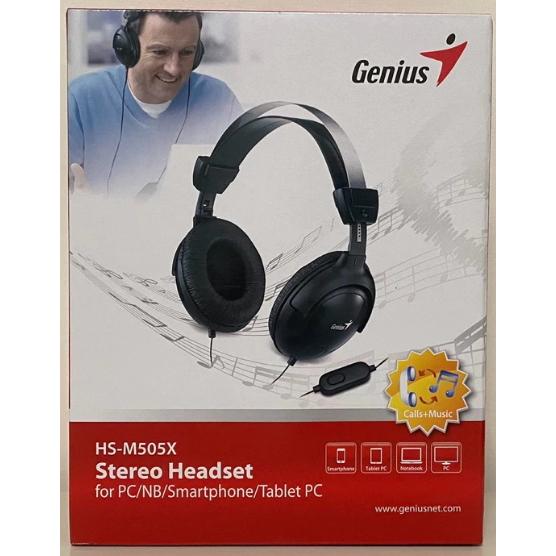 【現貨】有麥克風 頭戴式耳機 耳罩式耳機 HS-M505X 有線耳機-細節圖6