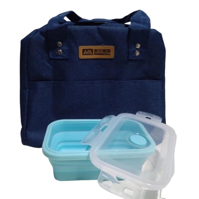 【現貨】全新現貨 HOYA保溫提袋 新建2025股東紀念品 新亞建設 午餐袋 午餐組合 環保餐具-細節圖5