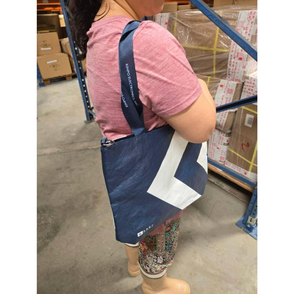 【現貨】金寶電子杜邦袋｜A4大小 可手提/側背 可摺疊耐水大容量-細節圖2