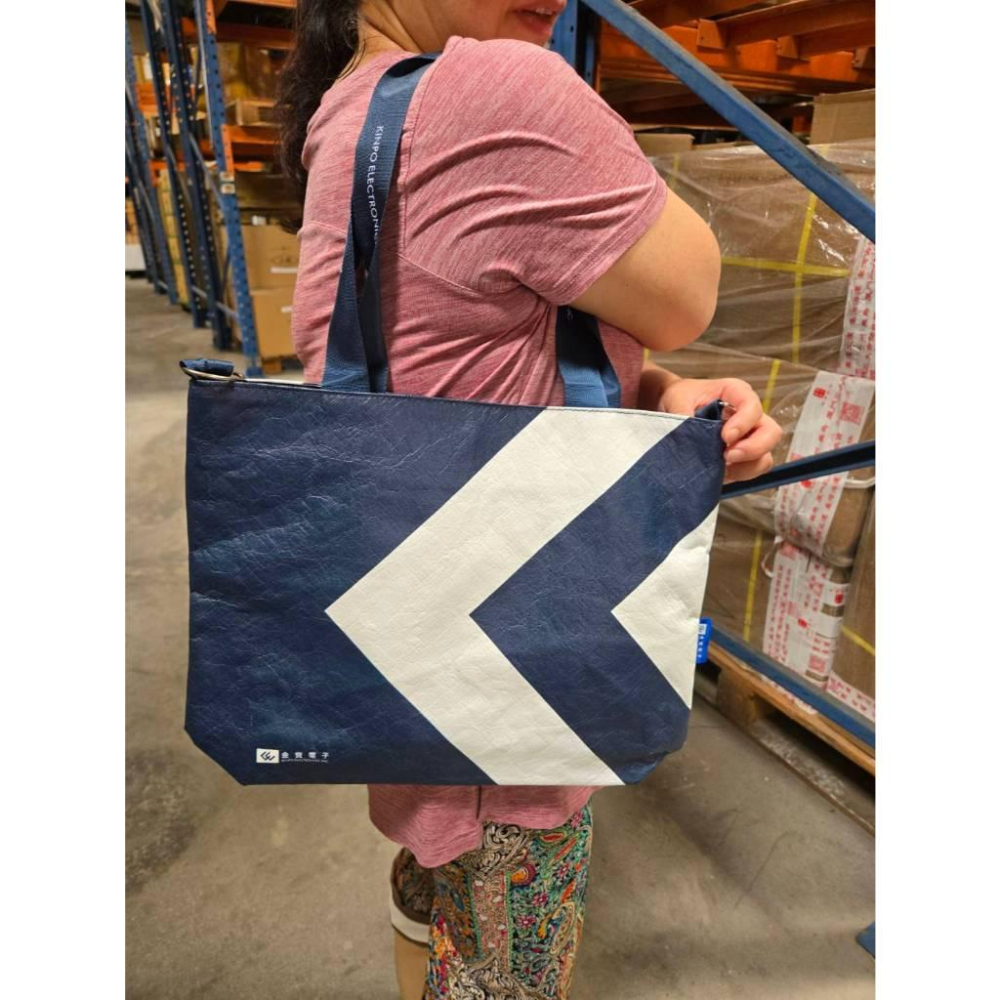 【現貨】金寶電子杜邦袋｜A4大小 可手提/側背 可摺疊耐水大容量-細節圖3