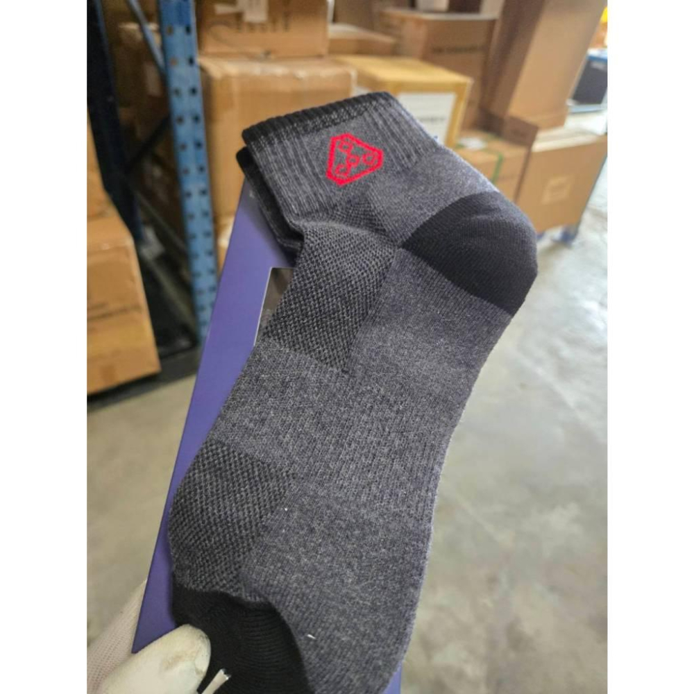 【現貨】 彰源 運動毛巾襪 灰黑 公司貨 股東會紀念品 男女運動襪 毛巾底 厚襪-細節圖6