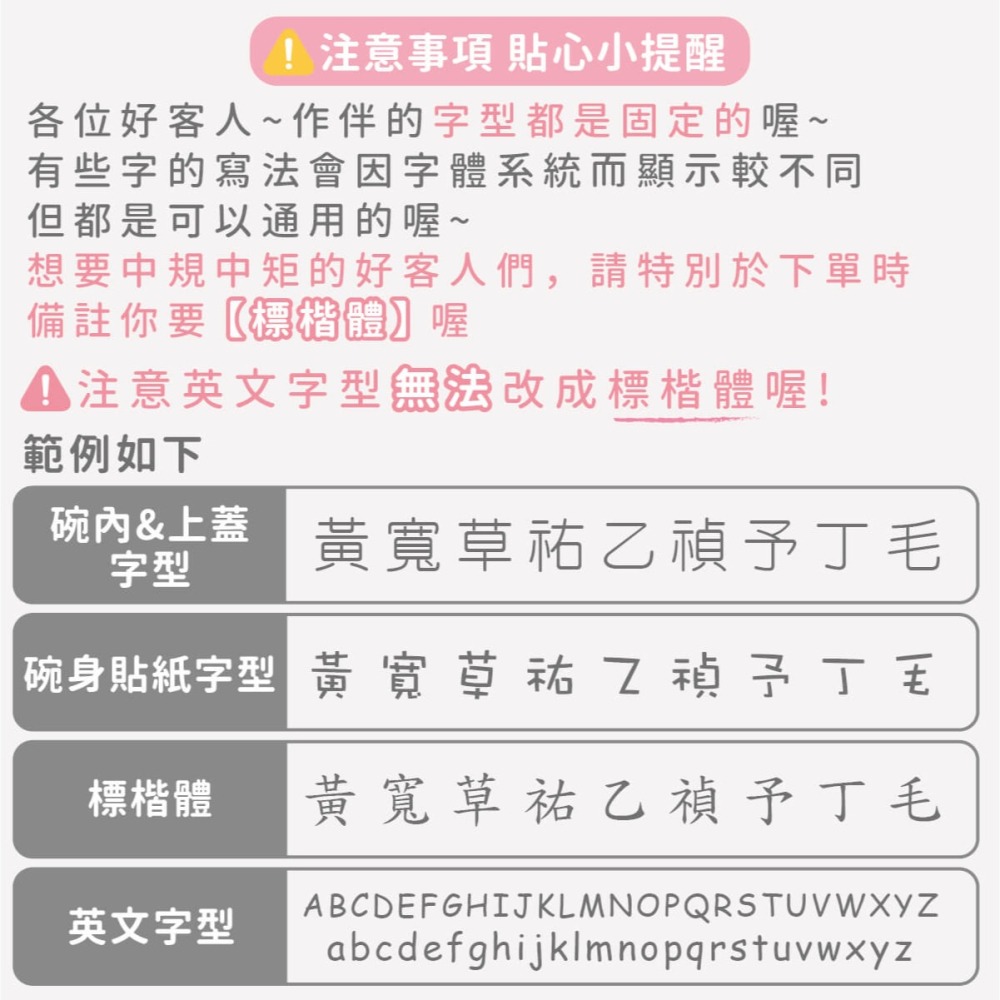 單入客製化繽紛三色碗 兔兔蔬果店【草莓兔+櫻桃兔】不鏽鋼碗蓋-細節圖8