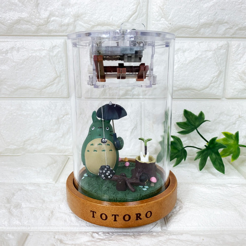 日本 吉卜力 龍貓透明音樂盒