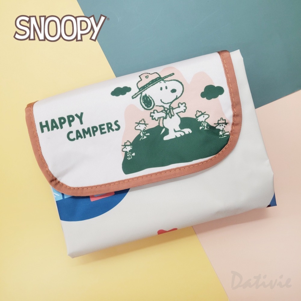 多用途野餐墊-史努比SNOOPY PEANUTS正版授權-細節圖4