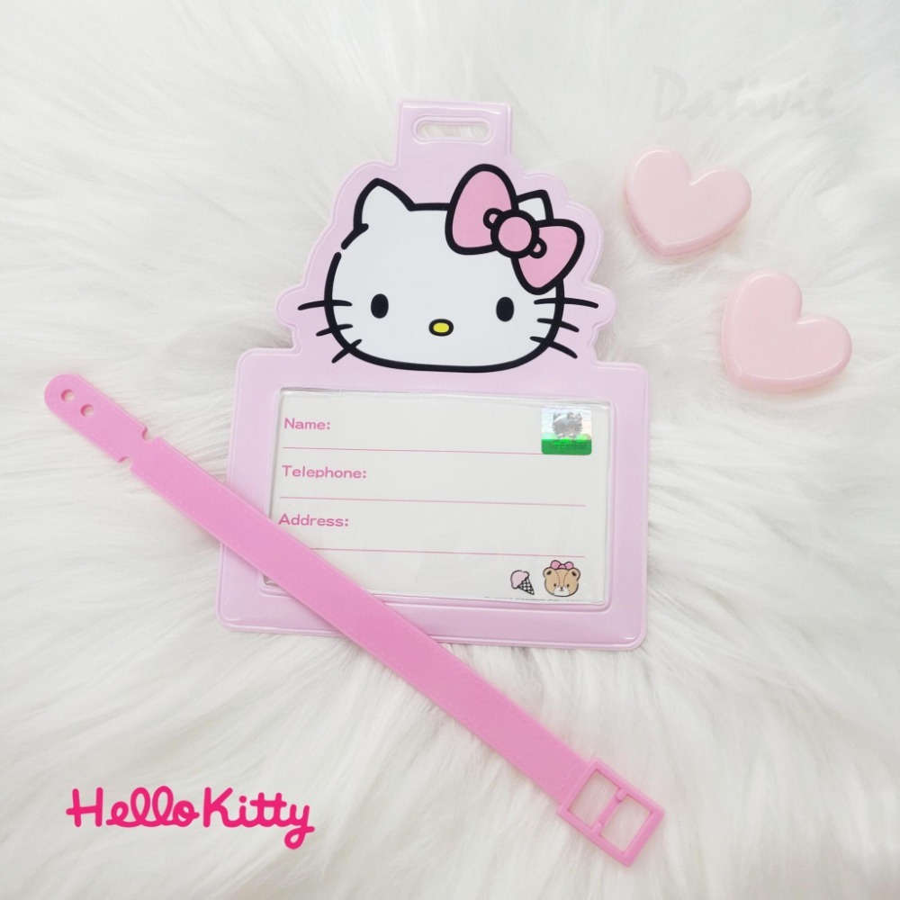 造型行李吊牌-hello kitty 三麗鷗sanrio正版授權-細節圖2