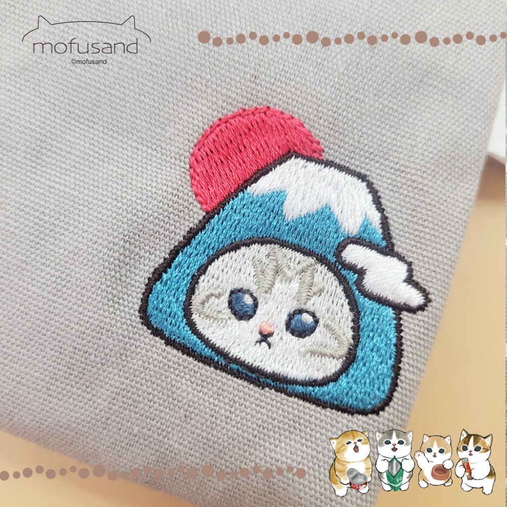 刺繡彈片包-貓福珊迪MOFUSAND正版授權-細節圖3