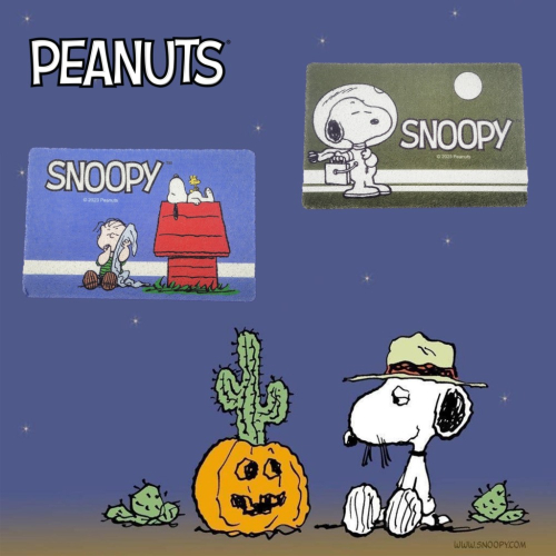 刮泥地墊-史努比snoopy peanuts正版授權