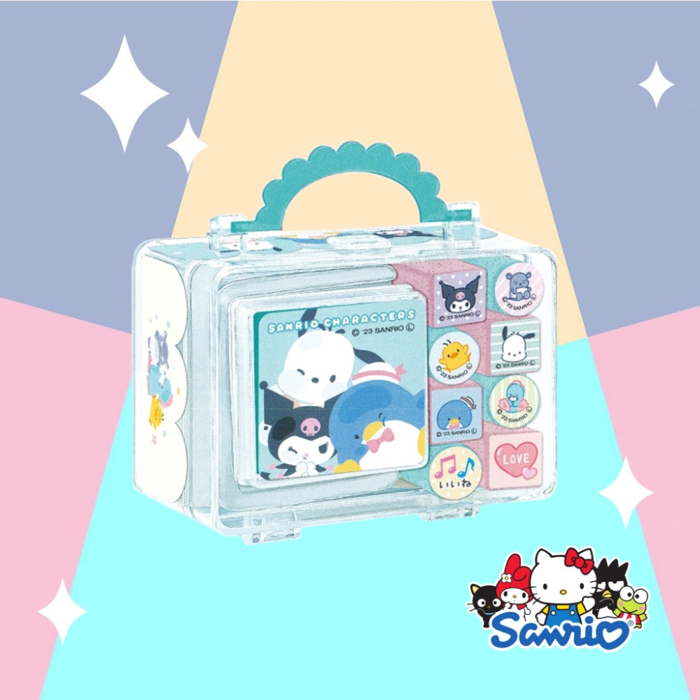 手提盒印章組-三麗鷗 Sanrio 日本進口正版授權-細節圖2