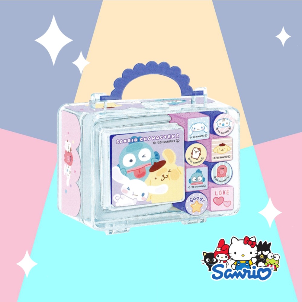 手提盒印章組-三麗鷗 Sanrio 日本進口正版授權-細節圖3