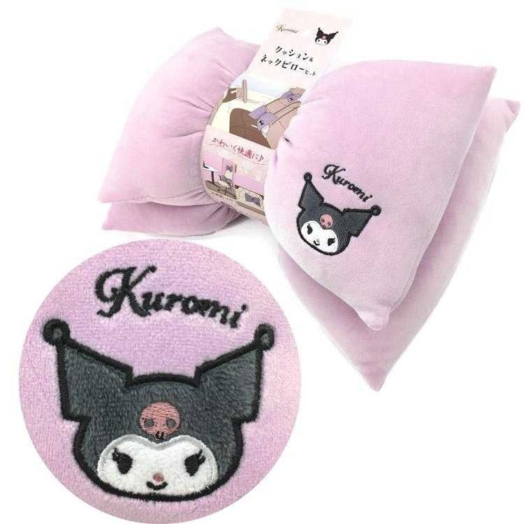 靠枕2入-酷洛米 KUROMI 三麗鷗SANRIO正版授權-細節圖4