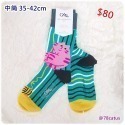 現貨 法國 潮襪  GMS  ab襪 襪子中筒襪 小腿襪 貓咪  熊貓 男襪 女襪 【78catus 義賣 幫助浪貓】-規格圖9