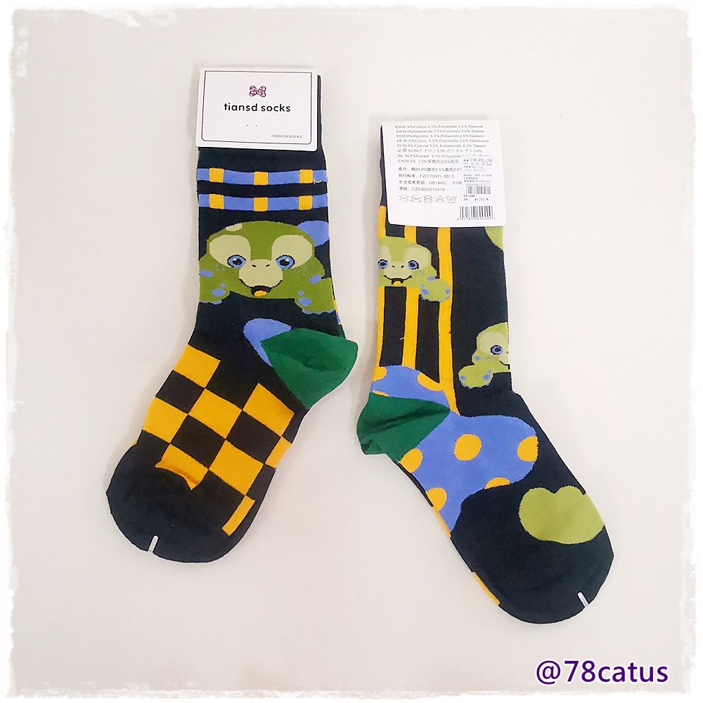 現貨  迪士尼 奇奇蒂蒂 屹耳 olu 維尼 小飛象 中筒襪 小腿襪  男襪 女襪【78catus 義賣 幫助浪貓】-細節圖9