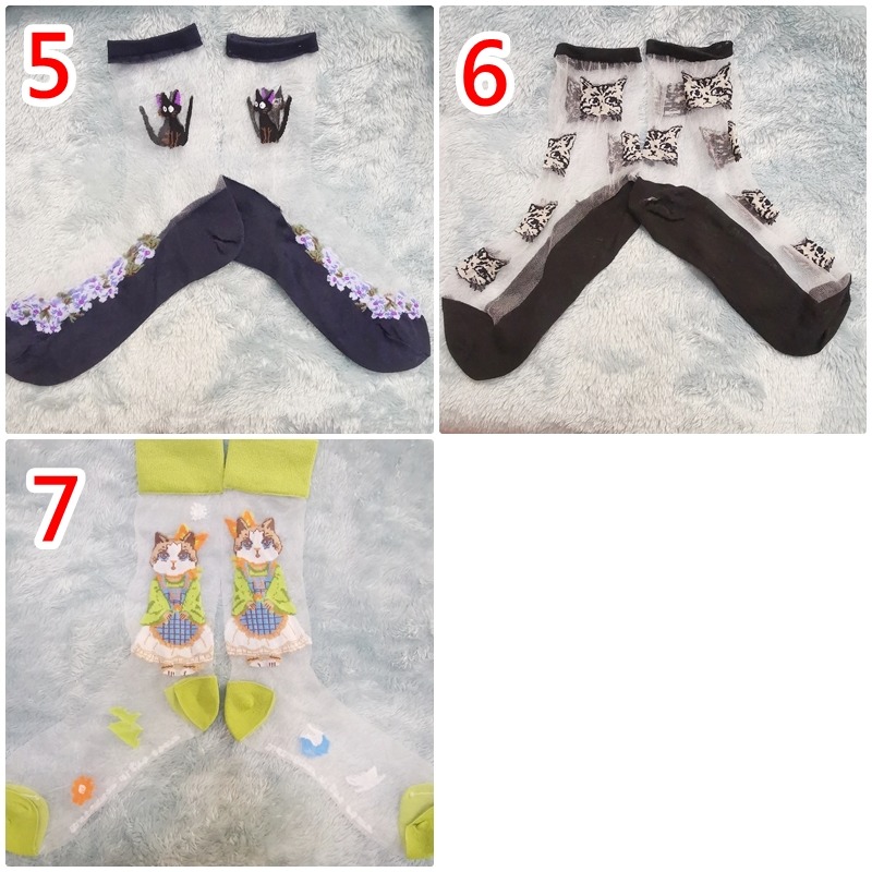 現貨 日本 貓咪 狗狗 絲襪 短襪【78catus 義賣 幫助浪貓】-細節圖3