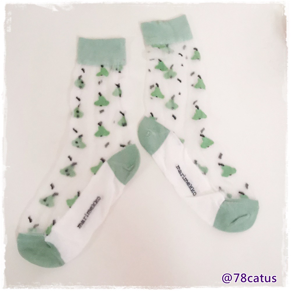 現貨 彩虹 酪梨 水晶絲 絲襪 中筒襪 【78catus 義賣 幫助浪貓】-細節圖3