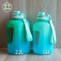 【B&M＇s 日常商行】超大容量運動水壺 1600/2200mL 漸變色網紅款-規格圖6