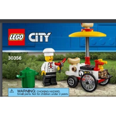LEGO 樂高 30356 城市 熱狗攤車 POLYBAG