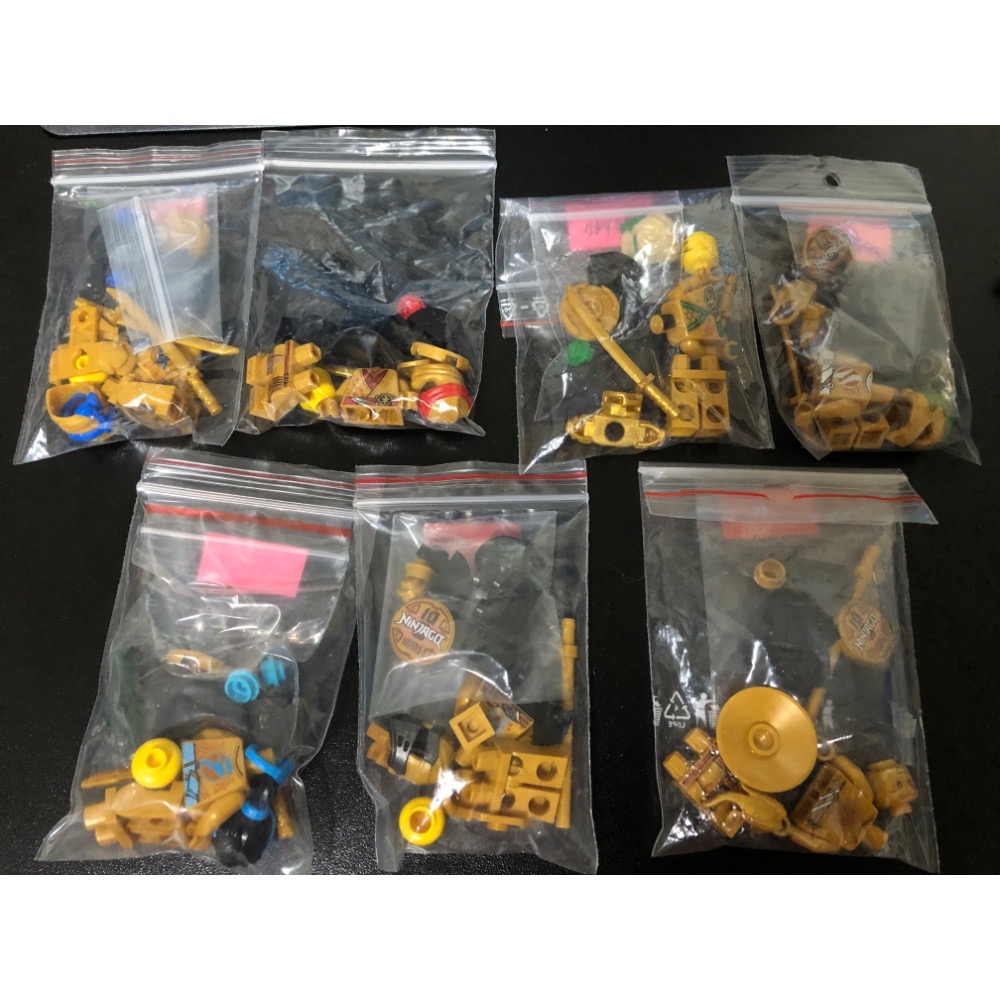 《阿光樂高》Lego Ninjago 十週年 黃金忍者 71735 71736 71737 71738 71739-細節圖2