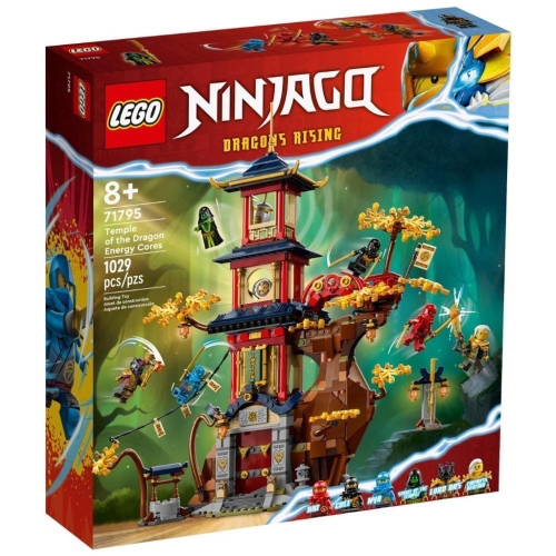 《阿光樂高》Lego 71795 Ninjago 旋風忍者 龍能之核神廟