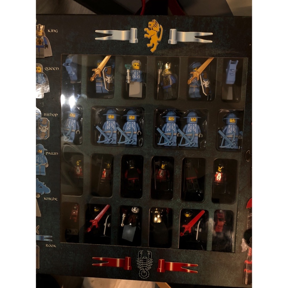 《阿光樂高 》LEGO 851499 樂高 城堡 CASTLE 西洋棋 二手-細節圖2